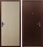 Дверь «Стройка» (гладкая панель) - Производство дверей "ДорОптКомплект" Екатеринбург