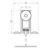 Автоматический порог Armadillo (Армадилло) EASY CON ALETTE ASAL B4/1030 - Производство дверей "ДорОптКомплект" Екатеринбург